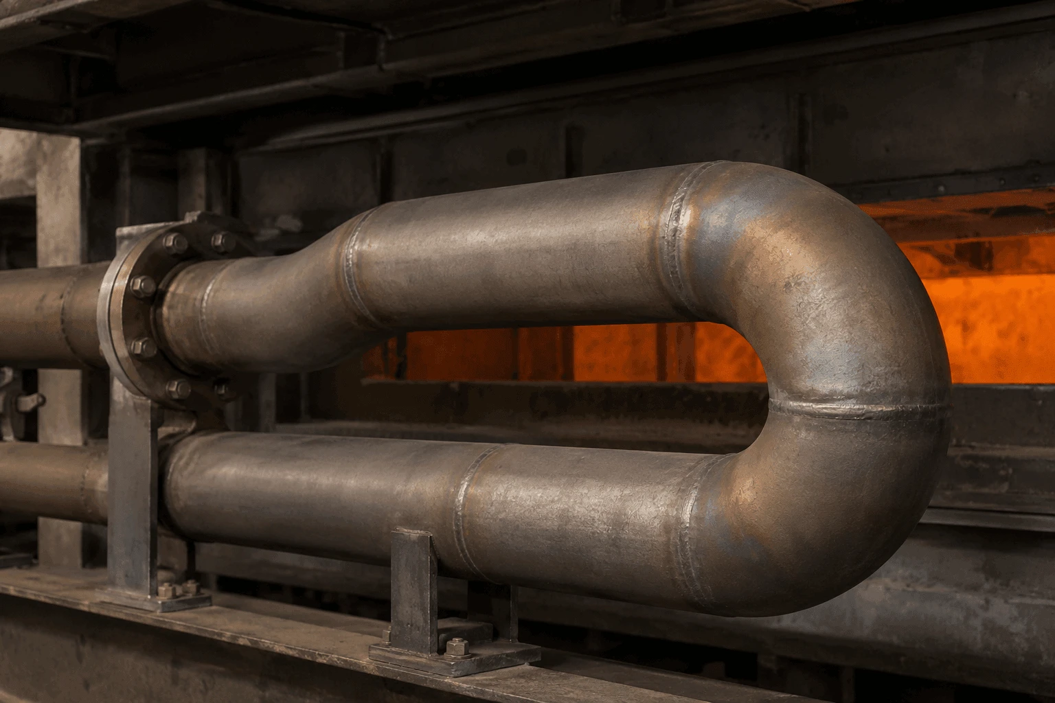 Fabricated radiant tubes Fabricated radiant tubes